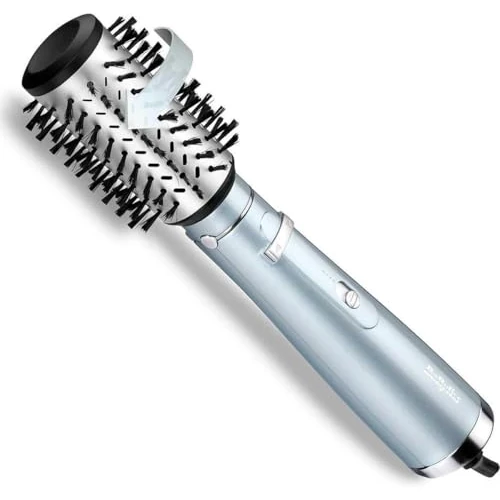 Offerta a tempo: BaByliss AS773E Spazzola rotante Hydro Fusion, Diametro 50mm, Funzione super ionica anti-crespo con Tecnologia al Plasma, 700W - 37% da 79.90 € a 50.53 €