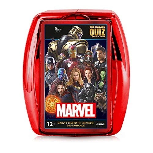 Top Trumps Marvel Cinematic Universe Quiz Game – Italiaanse editie