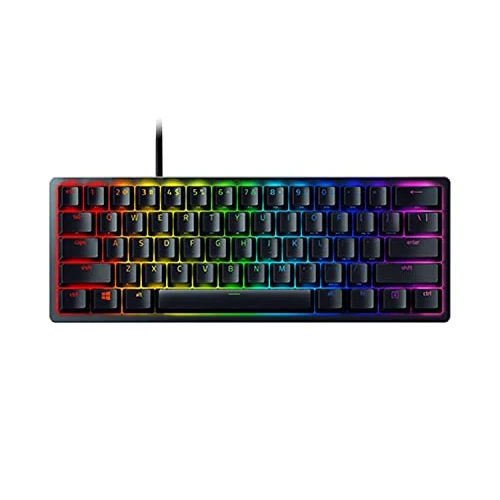 Offerta a tempo: Razer Huntsman Mini tastiera da gaming ottica, 60% layout tedesco DE (layout italiano non garantito) - 38% da 139.99 € a 86.17 €