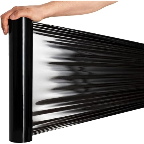 Offerta a tempo: RAGO® Film estensibile imballaggio 7,5 × 7,5 × 40 cm 130m Pellicola imballaggio nero I Film per imballaggio I Pellicola elastica I Rotolo Film Estensibile Imballaggio I Plastica per imballaggio - 0.00% da 14.99 € a 14.99 €