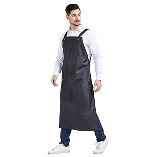 Zeitlich begrenztes Angebot: Nanxson Unisex wasserdicht Gummischürzen Arbeitsschürze Fleischerschürze Metzgerschürze für Industrie, Lebensmittelservice, Metzgerei, Reinigung CF3109 (Schwarz, eine Size) von 16.98 € auf 16.98 € (0.00% Rabatt)