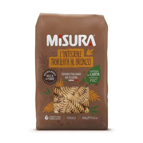 Offerta a tempo: Misura Fusilli Integrali Fibrextra — 41% da 1,65 € a 0,98 €