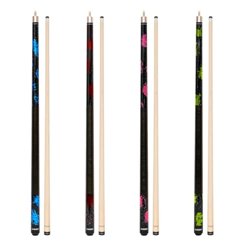 Oferta limitada: GARSEN Billar Canadá 6A Maple Set de 4 Pool Cue Stick 58 Pulgadas de 85.00 € a 81.00 € (ahorro 5%)