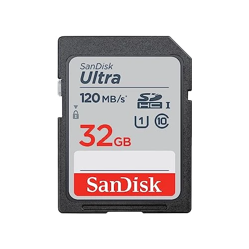 期間限定オファー: Carte mémoire SDHC SanDisk Ultra 32 Go, jusqu'à 120 Mo/s, classe 10, UHS-I, V10, paquet de trois 通常価格 13067.00 JPY セール価格 13067.00 JPY (割引 0%)