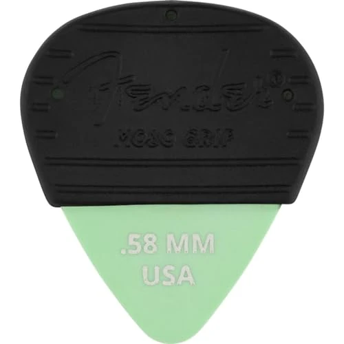 Offerta a tempo: Fender® »MOJO GRIP PICKS - 3 PACK - DURA-TONE DELRIN 351 - .58MM« Confezione da 3 plettri per chitarra - Spessore: .58mm - Colore: Surf Green - 0.00% da 7.99 € a 7.99 €