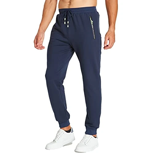 Oferta limitada: ZOXOZ Pantalones Deportivos Running para Pantalones Hombre Casual Algodón con Joggers Deporte Elástica con Bolsillos Azul M de 26.98 € a 26.98 € (ahorro 0.00%)