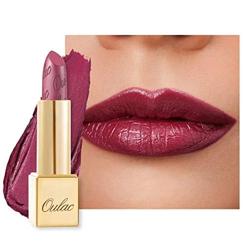 Tijdelijke aanbieding: OULAC Metallic Lustrous Lippenstift,Met Matglanzende Finish,Geen Korrelige Lippenstift Met,Lang Houdende,Glitter, Gemakkelijk te Kleuren,Hydratatie en Waterdicht,4.3g (03)) van 7.99 € naar 7.99 € (0.00% korting)