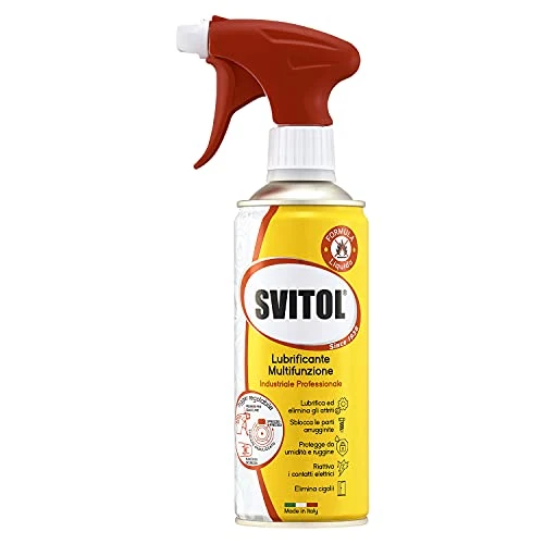 Offerta a tempo: SVITOL Sbloccante Spray Trigger 400 ml, Lubrificante Multifunzione | Industriale Professionale, Protegge e Lubrifica - 22% da 14.00 € a 10.99 €
