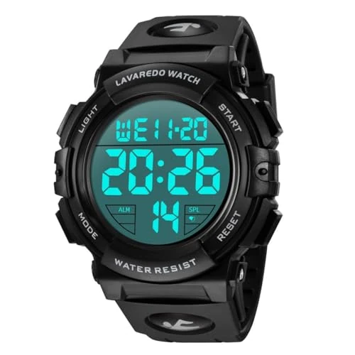 Tijdelijke aanbieding: BEN NEVIS herenhorloge - digitaal sport outdoor 5ATM waterdicht polshorloge met alarm/kalender/stopwatch/LED verlichting van 22.99 € naar 22.99 € (0.00% korting)