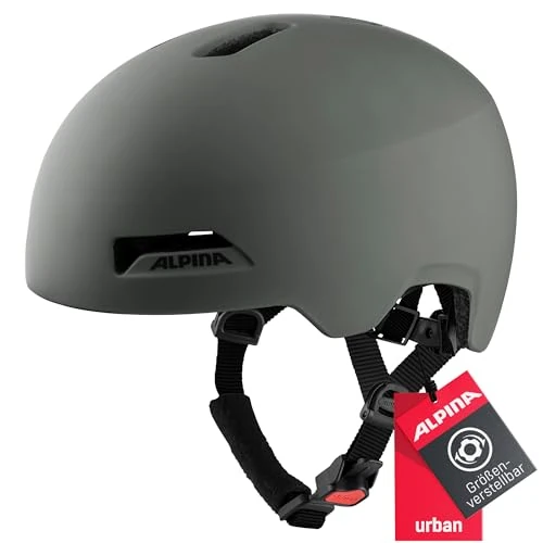 Beperkte aanbieding: ALPINA Unisex - Volwassenen, HAARLEM Fietshelm, coffee-grey matt, 57-61 cm van 48.00 EUR naar 48.00 EUR (besparing 0%)