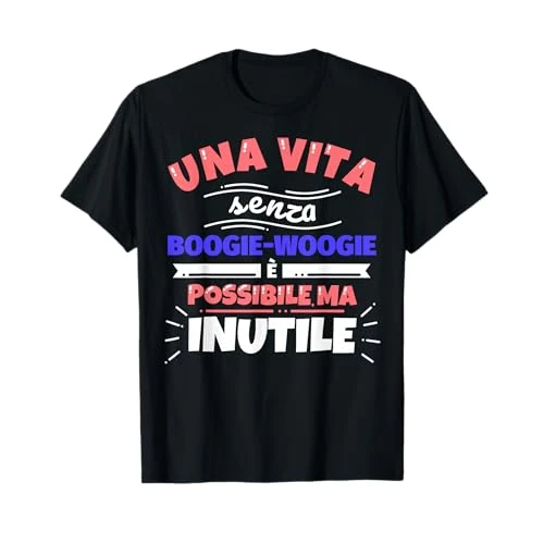 Offerta a tempo: Boogie-woogie regalo divertente atleta sport - una vite senz Maglietta - 15% da 17.99 € a 15.29 €