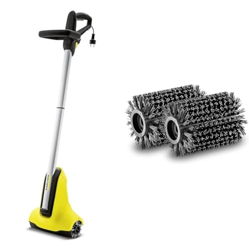 Offerta a tempo: Kärcher Pcl 4 Lavasuperfici - 10 Bar, 0,6 Kw, 800 Giri Al Minuto - Adatta Alla Pulizia Di Terrazze E Vialetti & 26441210 Set Di Due Rulli, Compatibili Con La Patio Cleaner Pcl 4 Kärcher - 35% da 265.02 € a 171.09 €