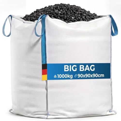 Offerta a tempo: Sacco per il trasporto, per costruzioni in legno, rifiuti da giardino, sabbia ecc, 90 x 90 x 90 cm, portata 1000 kg (1) - 0.00% da 19.99 € a 19.99 €