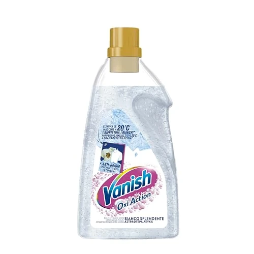 Offerta a tempo: Vanish Oxi Action Multipower Gel Bianco Splendente, Additivo Lavatrice Multiazione senza Candeggina — 15% da 7,99 € a 6,79 €