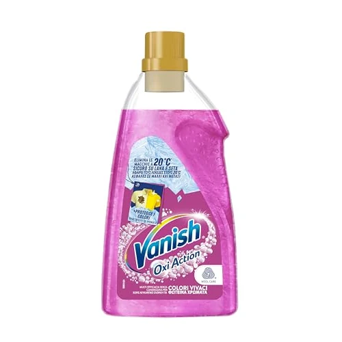 Offerta a tempo: VANISH Oxi Action Multipower Gel Rosa, Additivo Lavatrice Multiazione Senza Candeggina — 30% da 9,69 € a 6,79 €
