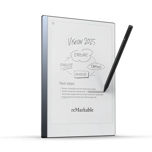Limited-time offer: reMarkable Starter Bundle – reMarkable 2 is The Original Paper Tablet | Includes Black and White 10.3” Writing Tablet, Marker Plus Pen with Built-in Eraser from 429.00 £ to 339.99 £ (save 21%)