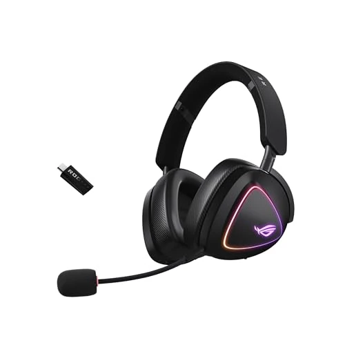 Tijdelijke aanbieding: ASUS ROG Delta II Wireless Gaming Headset (50mm Titanium Drivers, ROG SpeedNova, 10mm Super-Wideband Mic, 153-HR Battery, DualFlow Audio, BT, 2.4GHz, 3.5mm, For PC, Switch, PS4, PS5, Xbox)- Black van 259.21 EUR naar 199.59 EUR (korting 23%)