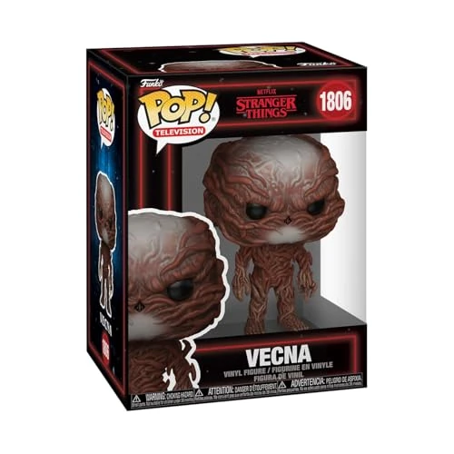 Funko POP! Television: Stranger Things Season 5 - Vecna - Figura in vinile da collezione - Idea regalo - Prodotto ufficiale - Giocattoli per bambini e adulti - Modello di figura per collezionisti