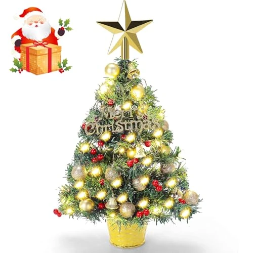 Limitiertes Angebot: MA3TY klein Weihnachtsbaum künstlich, Mini Christbaum 50cm Tannenbaum Christbaum für Weihnachtstischdekoration mini Tannenbaum deko von 23.95 EUR auf 23.95 EUR (Spare 0%)