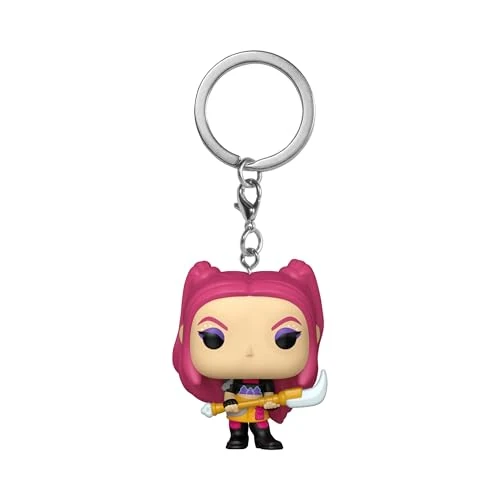 Funko Pop! Keychain: Netflix - Kpop Demon Hunters - Mira - Porte-clés Porte-clés Fantaisie - Mini-Figurine de Collection - Petit Cadeau de Noël - Idée Cadeau - Produit Officiel