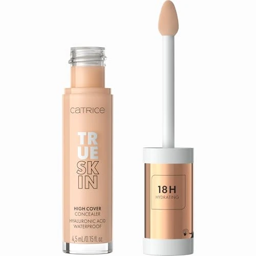 Tijdelijke aanbieding: Catrice True Skin High Cover Concealer, nr. 015, nude, anti-puistjes, hydraterend, natuurlijk, voor de droge huid, veganistisch, olievrij, waterbestendig, zonder alcohol, per stuk verpakt (4,5 ml) van 9.96 € naar 9.96 € (0.00% korti