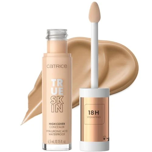Offerta a tempo: CATRICE True Skin High Cover Concealer 032 Neutral Biscuit – Alta coprenza e idratazione – Finish naturale e opaco senza effetto maschera – Vegano y resistente al agua – 4,5 ml - 48% da 8.77 € a 4.59 €