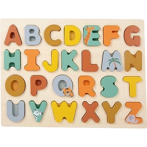 Offerta a tempo: small foot 11703 Puzzle tematico ABC in legno, a partire dai 2 anni - 0.00% da 13.99 € a 13.99 €