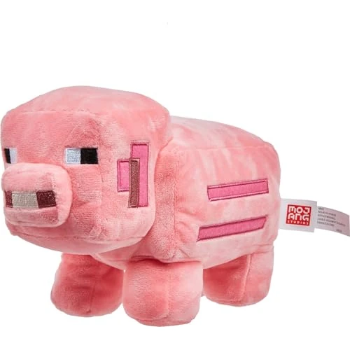 Limited-time offer: Mattel Minecraft Basic Plush Character Soft Dolls, Video Game-Inspired Collectible Toy Gifts for Kids & Fans Ages 3 Years Old & Up from $11.87 to $9.59 (save 19%)