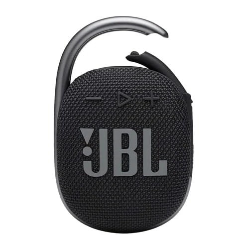 Begrenztes Angebot: JBL CLIP 4 Bluetooth Lautsprecher - Schwarz – Wasserdichte, tragbare Musikbox mit praktischem Karabiner – Bis zu 10 Stunden kabelloses Musik Streaming von 64.96 EUR auf 50.02 EUR (Rabatt 23%)