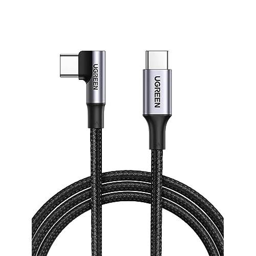 Offerta a tempo: UGREEN Cavo USB C 100W 20V/5A 90 Gradi Ricarica Rapida (3M) - 30% da 19.99 € a 13.99 €