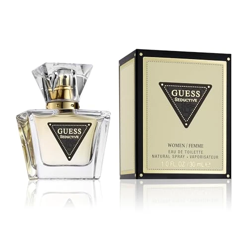GUESS Seductive, Eau de Toilette, Perfume Hombre, Oriental Amaderado, Perfume Elegante de Larga Duración, 30 ml