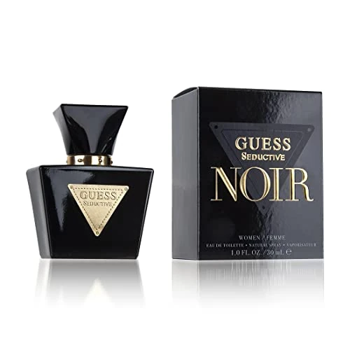Begrenztes Angebot: GUESS Seductive Noir, Eau de Toilette für Damen, Ambriert-Blumig, Sinnlicher Duft, Lang Anhaltend von 14.90 EUR auf 14.45 EUR (Rabatt 3%)