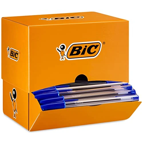 Limitiertes Angebot: BIC Kugelschreiber Set Cristal Original, in Blau, Strichstärke 0,4 mm, 150er Pack, Ideal für das Büro, das Home Office oder die Schule von 40.99 EUR auf 27.13 EUR (Spare 34%)