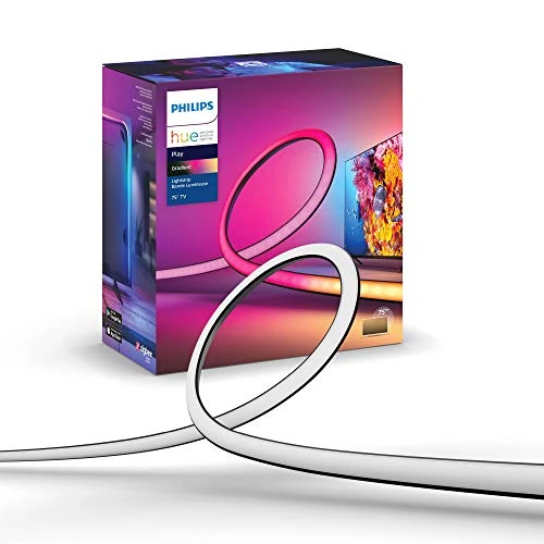 Offerta a tempo: Philips Hue Play Gradient Lightstrip, Strisce LED Smart, 65" - 50% da 219.99 € a 109.99 €