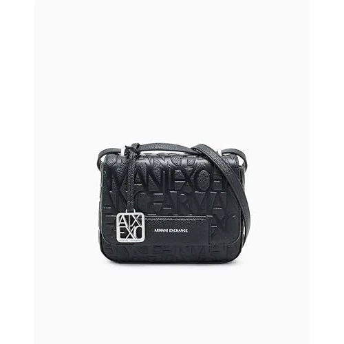 Limited-time offer: Armani Exchange Women's Liz Crossbody Bag Black , Matte Black, One Size from $130.00 to $80.24 (save 38%)