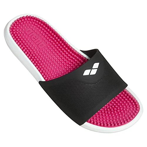 Offerta a tempo: ARENA Marco Ciabatte Piscina Donna Uomo Unisex, Ciabatte da Mare e Piscina Ammortizzate, Sandali con Soletta Morbida Massaggiante e Ottimo Grip sulle Superfici Bagnate - 31% da 34.00 € a 23.49 €