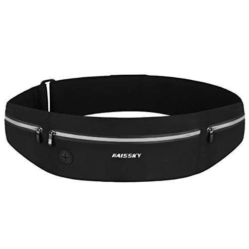 Offerta a tempo: HAISSKY Marsupio Running Leggero e Idrorepellente con Fascia Regolabile - 0.00% da 13.99 € a 13.99 €