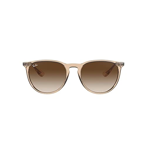 Ray-Ban Uniseks zonnebril, Transparant Lichtbruin, 54