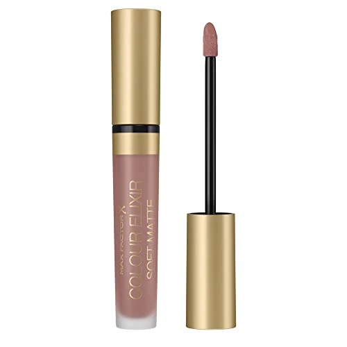 Offerta a tempo: Max Factor Colour Elixir Soft Matte, Rossetto Matte Lunga Durata Idratante, 05 Sand Cloud - 44% da 9.15 € a 5.10 €