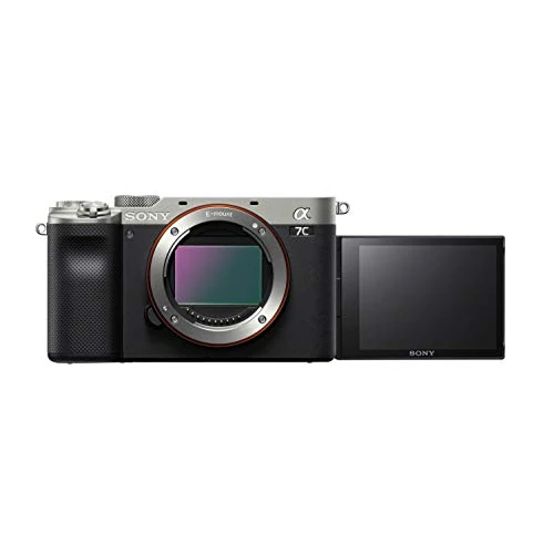 Limited-time offer: Sony Alpha 7 C | Full-Frame Mirrorless Interchangeable Lens Camera (Compact and Lightweight, Real-time Autofocus System, 24.2 Megapixels, 5-Axis Stabilisation System, Large Battery Capacity) - Silver from $1934.97 to $1934.97 (save 0.0