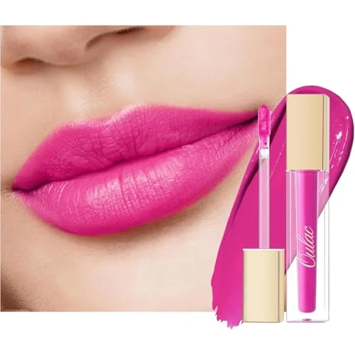 Offerta a tempo: Oulac Rossetto Liquido Matte, Fucsia Rossetti Colore Intenso, Tinta Labbra Finish Matte, Lunga Tenuta, Ricco di vitamina E, Consistenza crema, Formula Vegana&Senza crudeltà 4.5ml (M06) Sunset Kiss - 38% da 8.99 € a 5.58 €