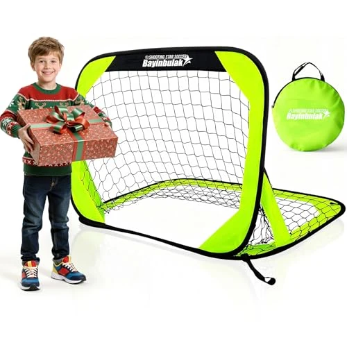 Offerta a tempo: BAYINBULAK Porta da Calcio Pop-up Porta da Calcio Cortile per Bambini Minio ×1 - 0.00% da 24.99 € a 24.99 €