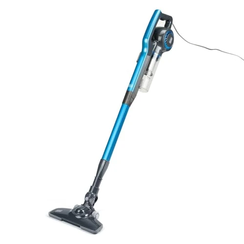 Black+Decker BXVMS600E Aspirador Escoba, 600 W, sin Bolsa, Gris Oscuro