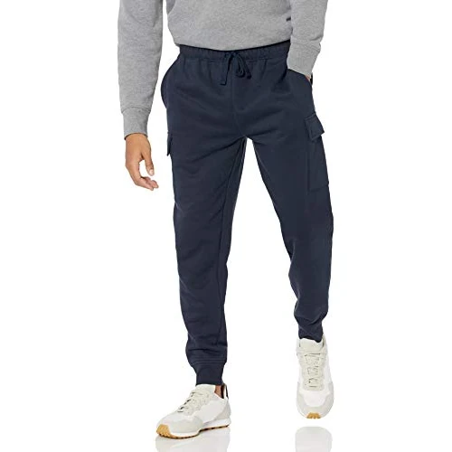 Limitiertes Angebot: Amazon Essentials Herren-Cargo-Fleece-Jogginghose, Marineblau, Größe S von 20.80 EUR auf 20.80 EUR (Spare 0%)