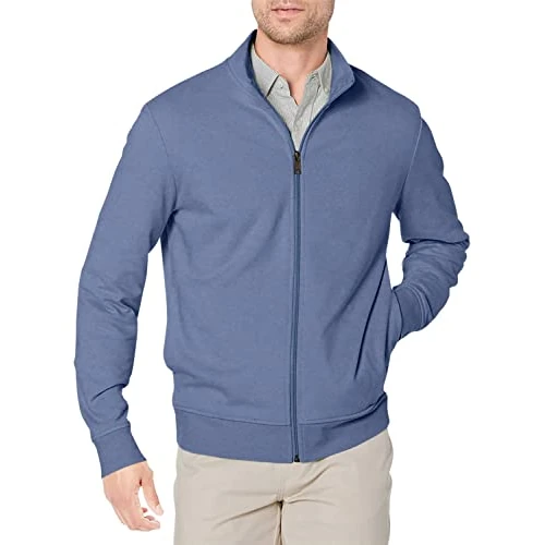 Oferta ograniczona: Amazon Essentials Mężczyźni Lekka bluza French Terry z zamkiem błyskawicznym z 111.00 EUR na 111.00 EUR (znizka 0%)