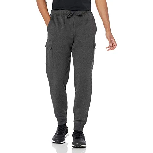 Limited-time offer: Amazon Essentials Men's Relaxed Fit Cargo Fleece Jogger Sweatpant, Charcoal Heather, M from 18.10 GBP to 18.10 GBP (save 0%)