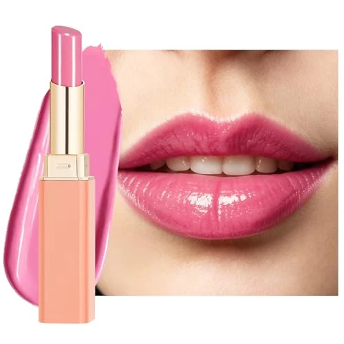 Oferta limitada: Oulac Labial Hidratante Rosa - Barra de Labios Brillo con Manteca de Karité para Nutrir los Labios, Acabado Brillante, No Pegajosa, Bálsamo Alta Pigmentación, Vegan & Cruelty Free 07 de 7.99 € a 4.99 € (ahorro 38%)