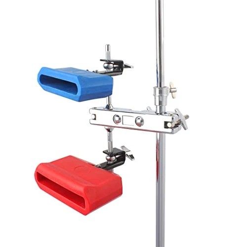 HEALLILY Jam Block Plastic Latin Percussion Block Drum Kit de Instrumentos Musicales Batería y Percusión Accesorio para Batería (Azul)