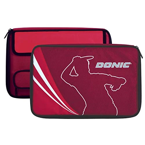 Offre limitée : Donic-Schildkröt Housse de Raquette de Tennis de Table Legends Plus, pour Jusqu'à Deux Raquettes, Compartiment à Balles Supplémentaire de 17.99 EUR à 17.99 EUR (remise 0%)