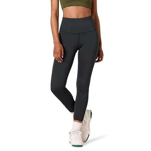 Amazon Essentials Dames Active Sculpt hoge taille volledige lengte legging (verkrijgbaar in grote maten), zwart, XXL